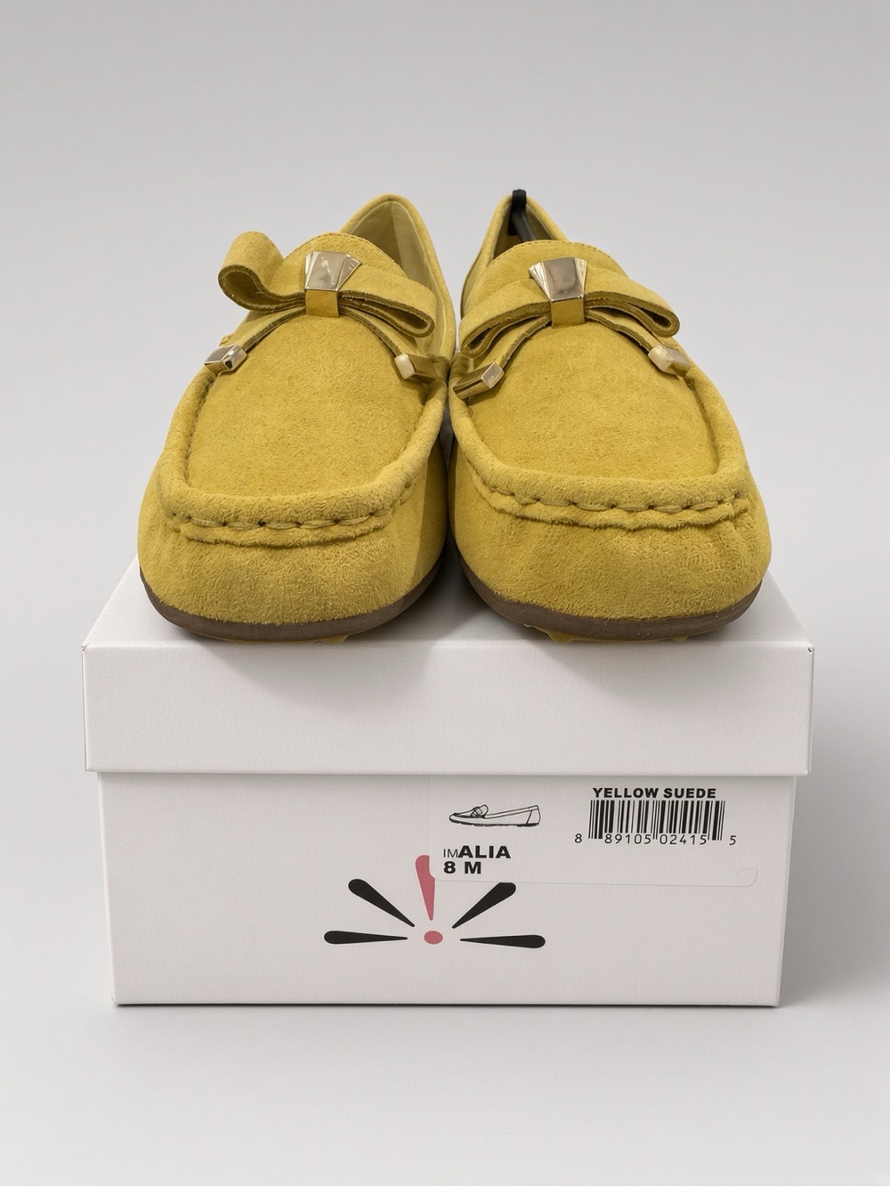 Womens Isaac Mizrahi Live Alia Yellow Suede IMALIA 8M